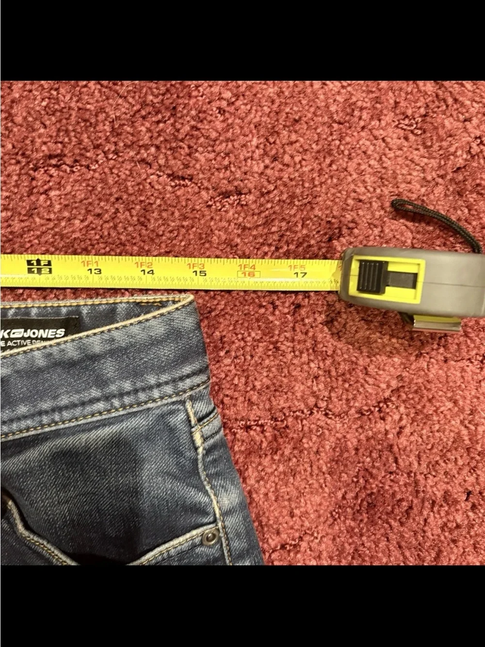 Jack & Jones Slim Straight Washed Blue Jeans